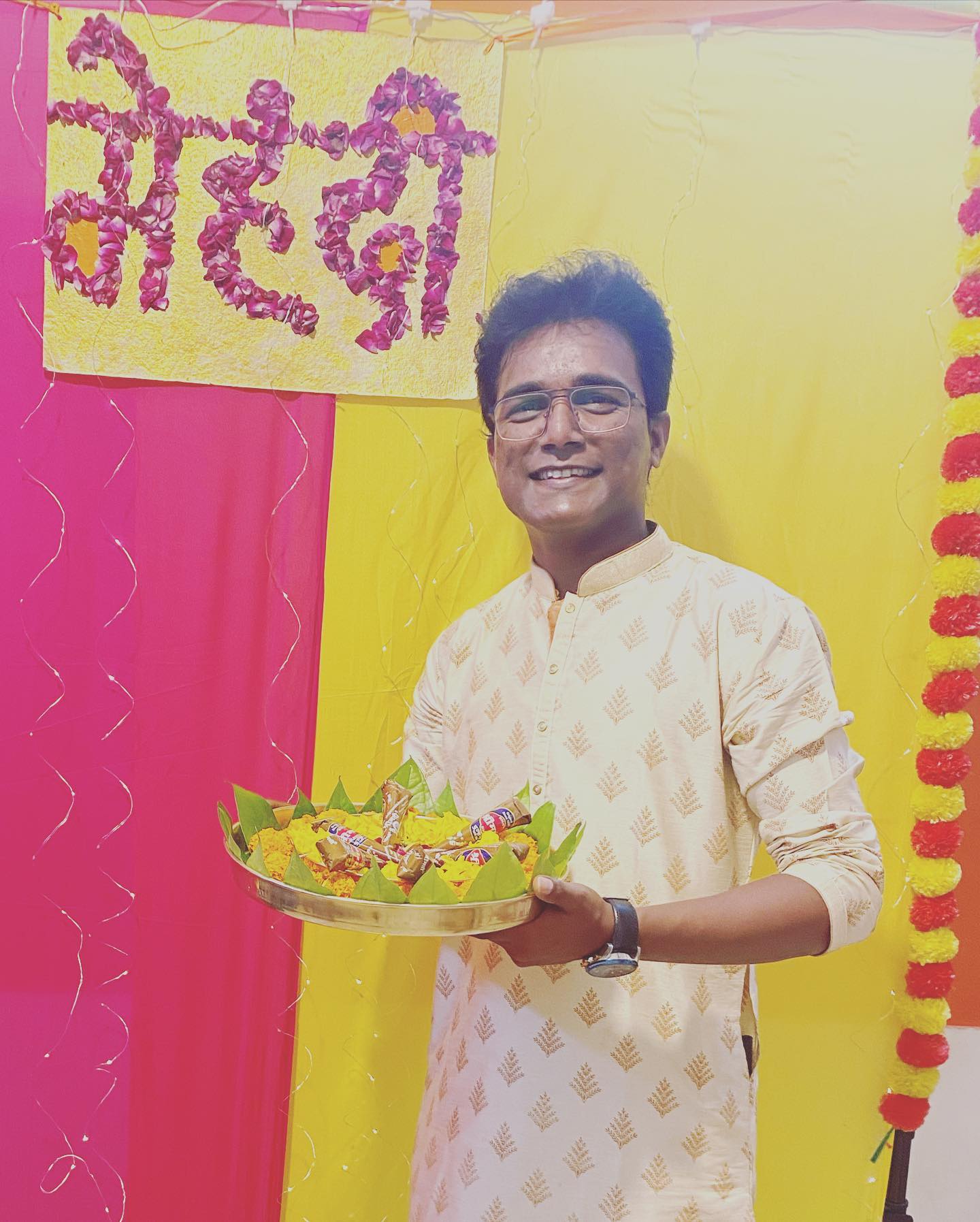 akshya devdhar hardik joshi mehendi photos