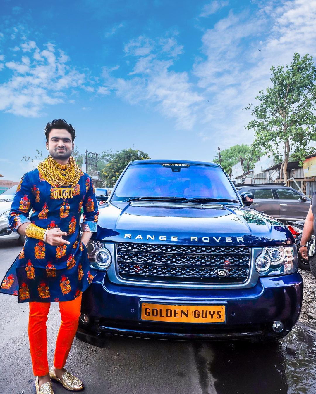 bigg boss 16 contestant golden guys car collection