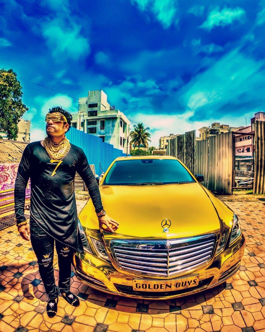 bigg boss 16 contestant golden guys car collection