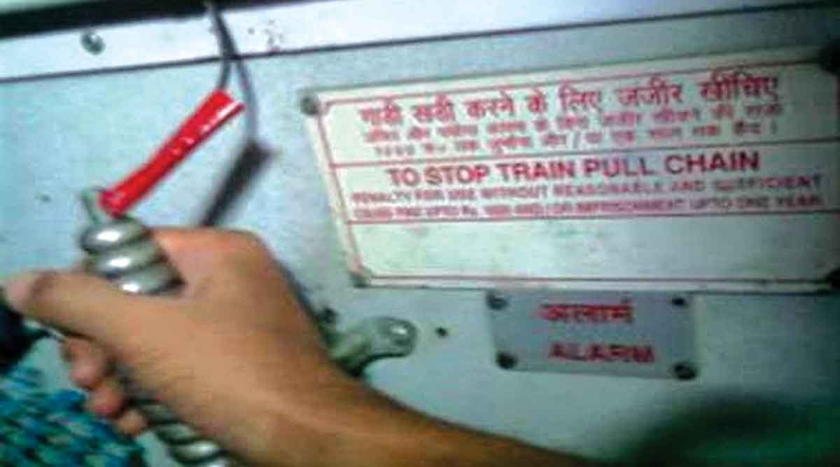 2 thousand train affected by chain pulling in seven months zws 70