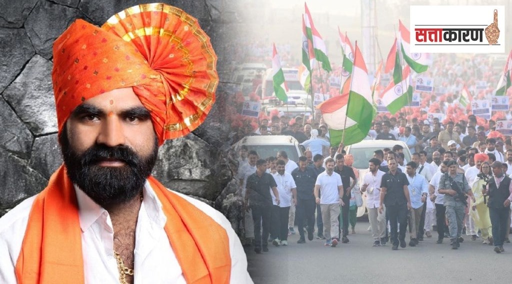 Nationalist Congress Party workers who participated in Bharat Jodo Yatra in Hingoli, criticized MLA Santosh Bangar Nationalist Congress Party workers who participated in Bharat Jodo Yatra in Hingoli, criticized MLA Santosh Bangar