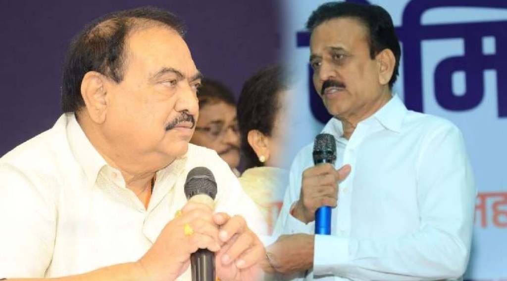 Eknath Khadase Girish Mahajan