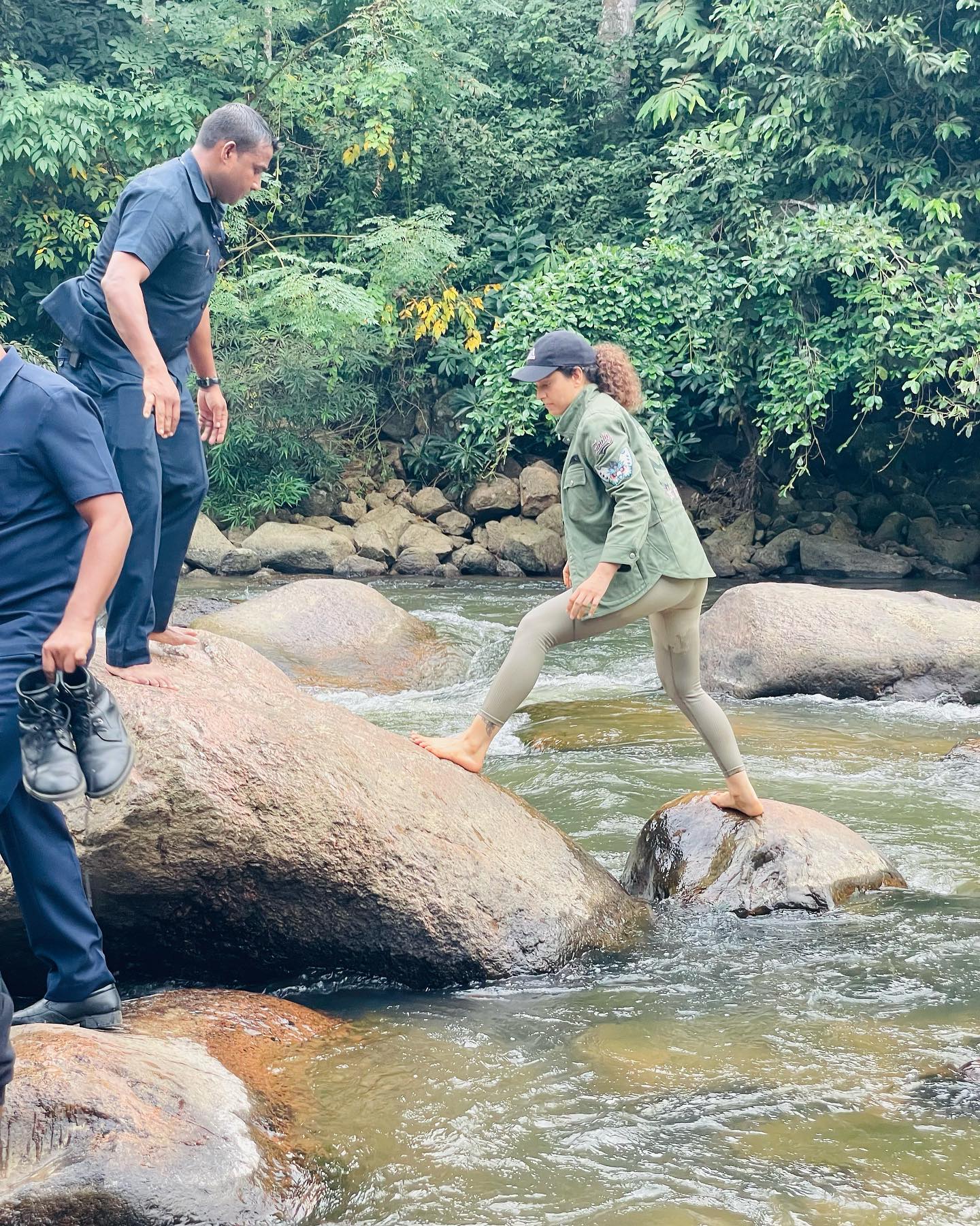 Kangana Ranaut Emergency BTS pictures