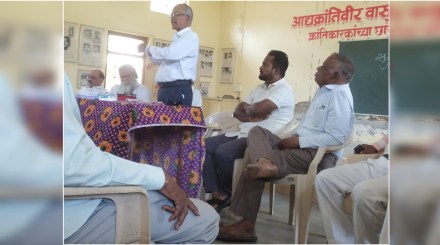 Opposition of farmers and citizens of villages in Uran to give land to CIDCO Opposition of farmers and citizens of villages in Uran to give land to CIDCO