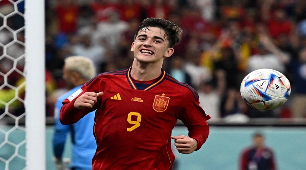 The Spanish footballer Gavi