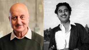 kishore kumar scolded anupam kher