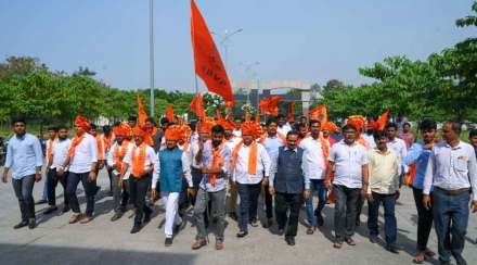 अखिल भारतीय विद्यार्थी परिषदेचे जोरदार शक्तीप्रदर्शन 