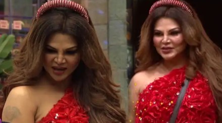 rakhi gets emotional in bigg boss marathi house