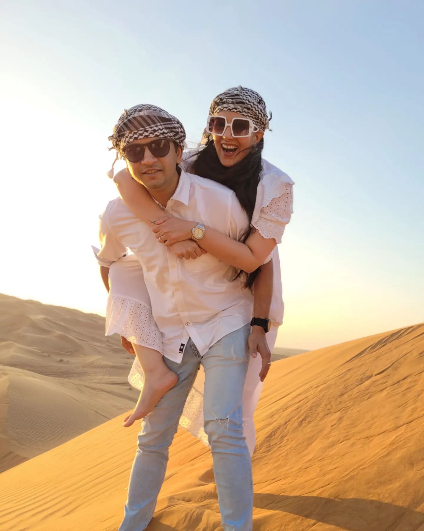 sai lokur dubai vacation wedding anniversary