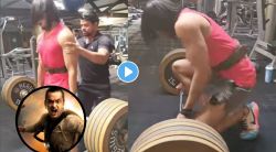 Video : ‘वेडात मराठे वीर दौडले सात’साठी महेश मांजरेकरांचा लेक जीममध्ये करतोय मेहनत, सत्याने एकाचवेळी उचललं १७० किलो वजन