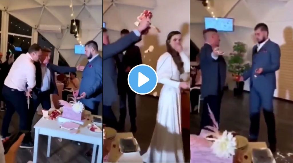 viral wedding fight