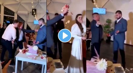 viral wedding fight