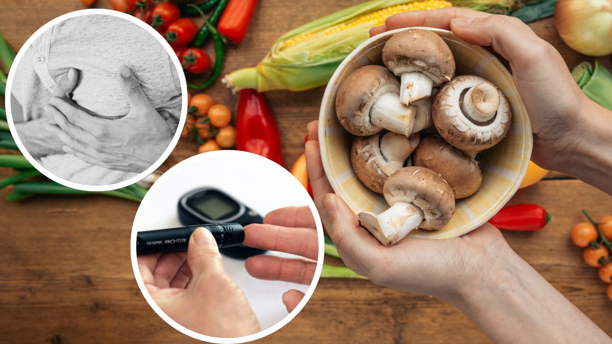 diabetes cholesterol mushrooms superfood 