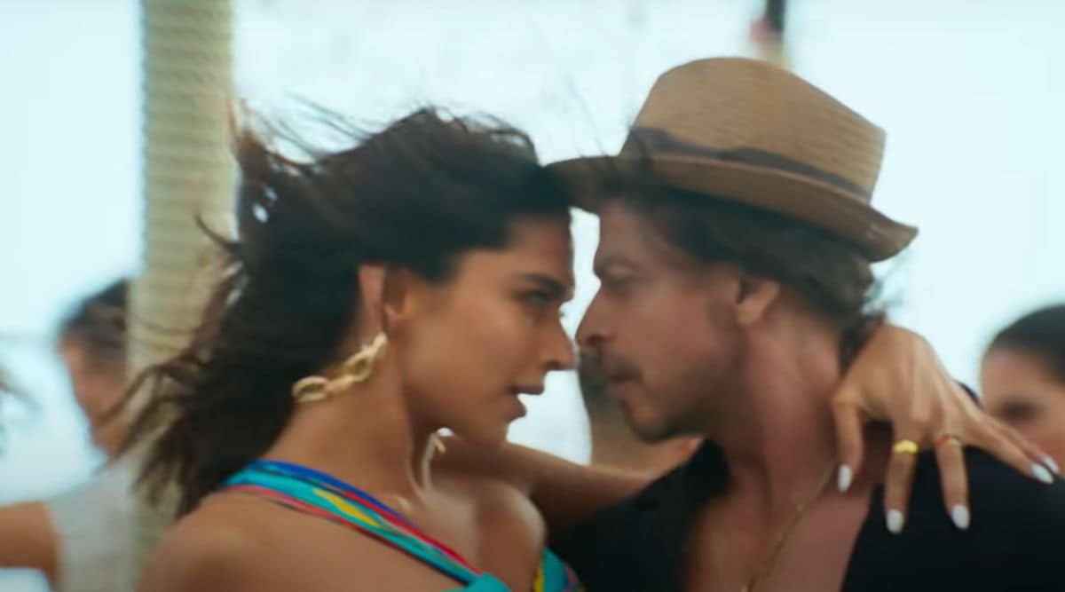 orange colour bikini deepika padukone