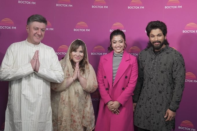  Team Pushpa In Moscow