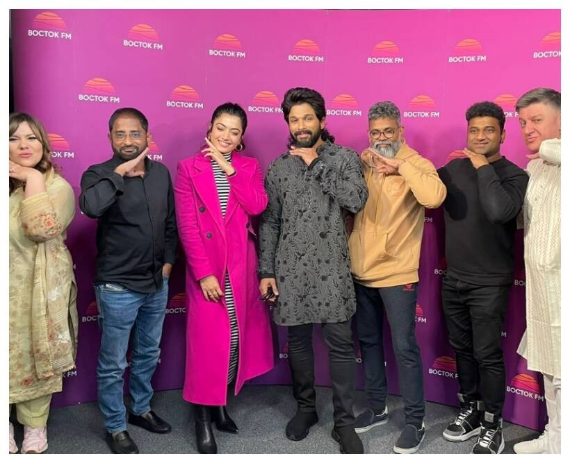  Team Pushpa In Moscow