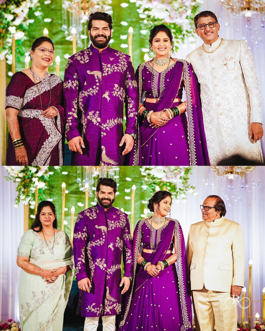 hardik-akshaya reception photos