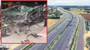 Accident on Samruddhi highway