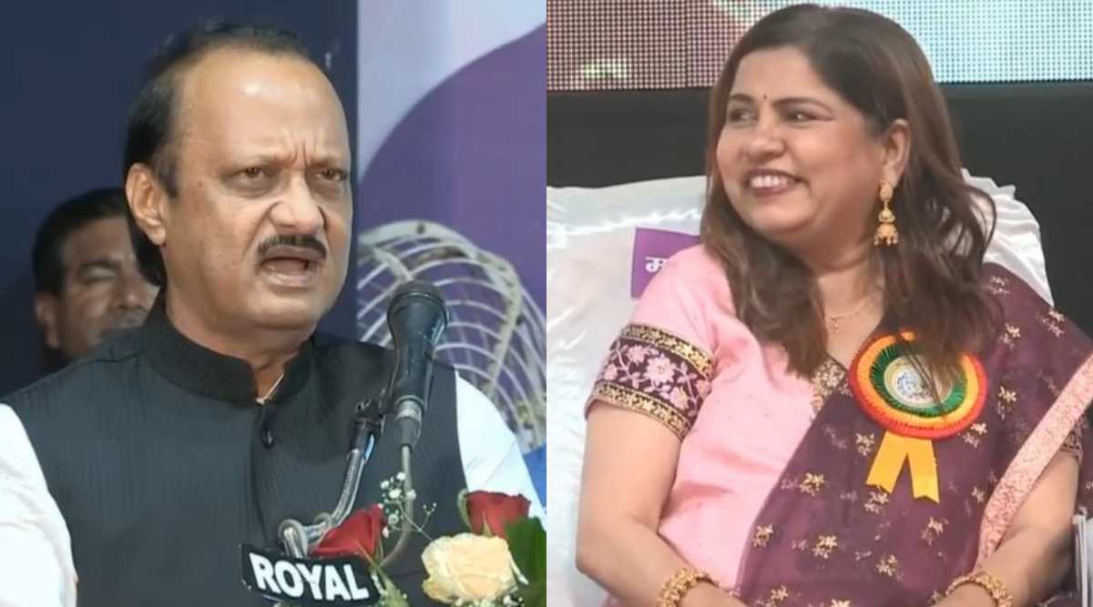 या कार्यक्रमात अजित पवार यांनी प्रसिद्ध गायिका साधना सरगम यांचं तोंडभरून कौतुक केलं. तसेच जोरदार टोलेबाजी केली.