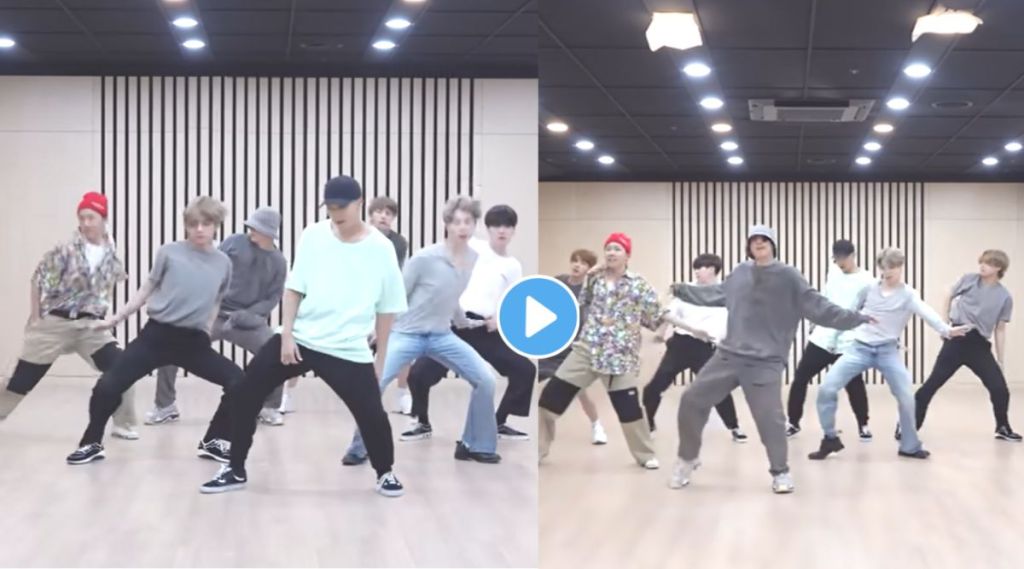 BTS group dance viral video on Instagram BTS group dance viral video on Instagram