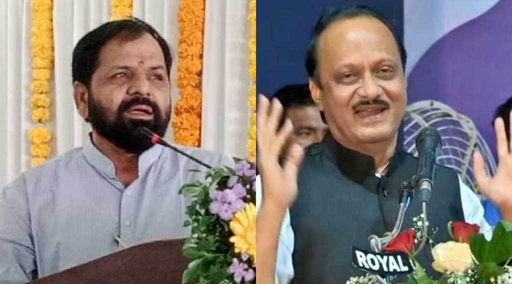 Bharat Gogawale Ajit Pawar