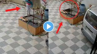 Children falls in well viral video