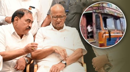 Eknath Khadse Sharad pawar