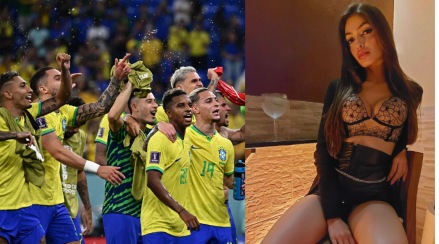 FIFA World Cup 2022 Top Model Will Share Half Naked Topless Photo Every Time Brazil Scores Goal Watch Photo FIFA World Cup 2022 Top Model Will Share Half Naked Topless Photo Every Time Brazil Scores Goal Watch Photo