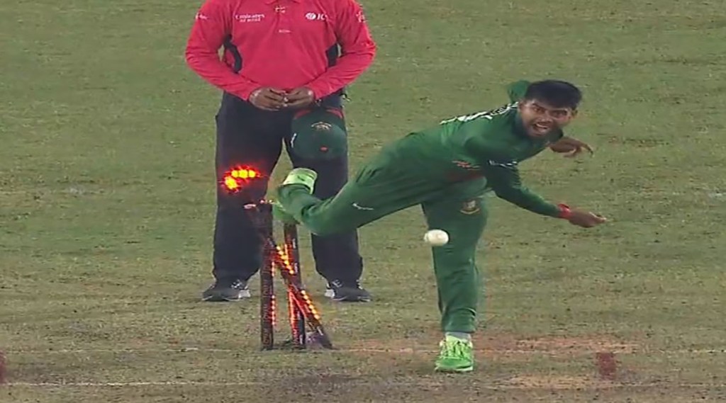 IND vs BAN: Bangladesh bowler bowls a rare no-ball Two free hits in a row for Team India avw 92