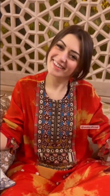 Hansika Motwani Mehendi Ceremony