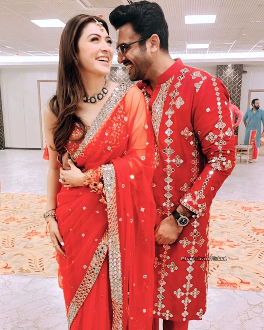 Hansika Motwani Mehendi Ceremony