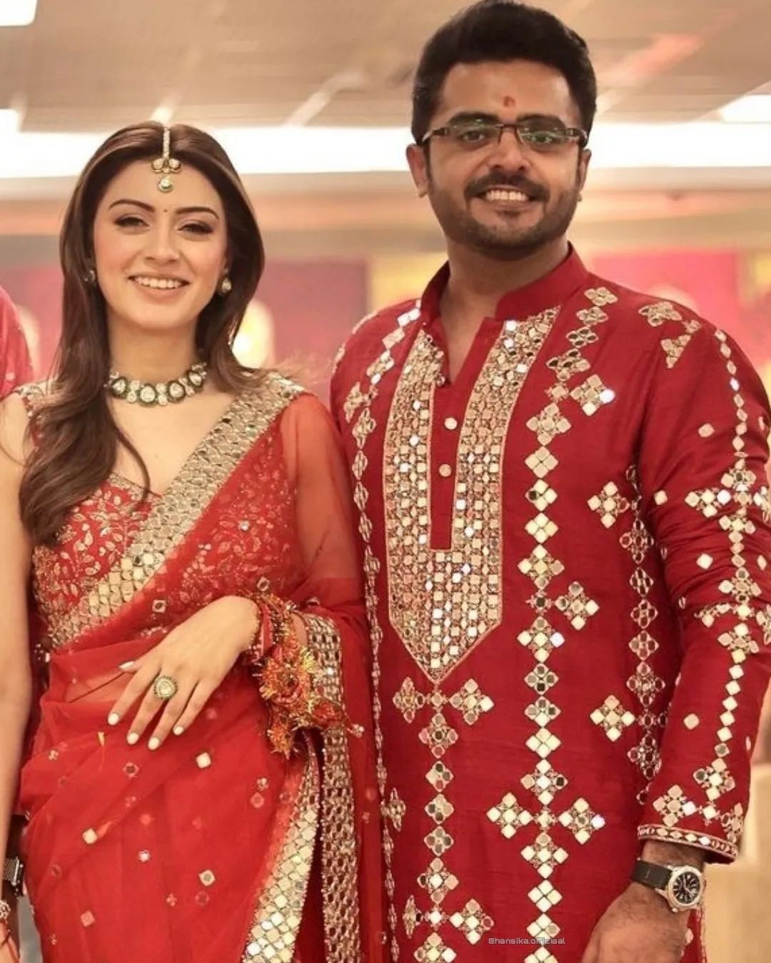Hansika Motwani Mehendi Ceremony
