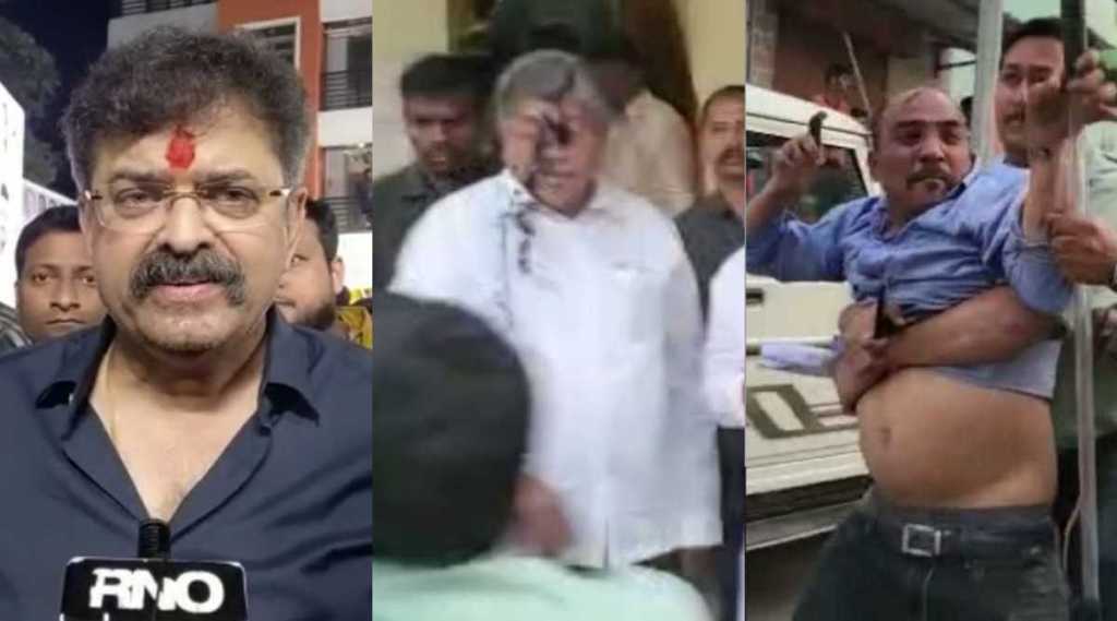 Jitendra Awhad on Chandrakant Patil ink throwing incident