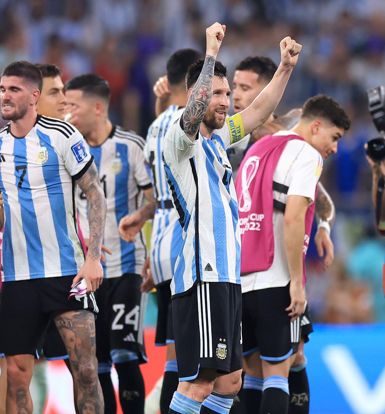 Messi breaks Maradona's record in his 1000th match