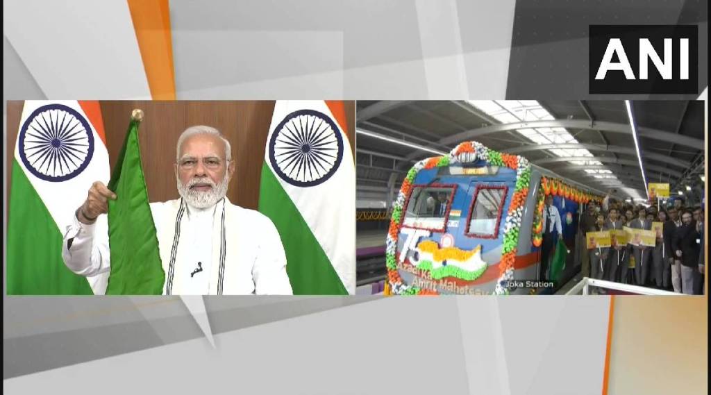 Modi Vande bharat train
