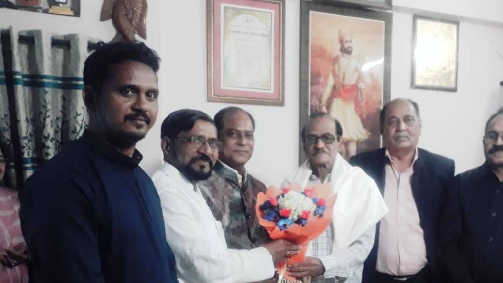 sixty eight vidarbha literary conference selected dr.v.s. jog in chandrapur