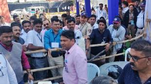 the police who there the security of the nagpur winter session had to starve on the very first day