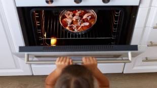 Which food should be avoided heating in a microwave oven can increase bacteria and be harmful for health