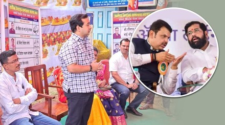 Nitesh Rane Eknath Shinde