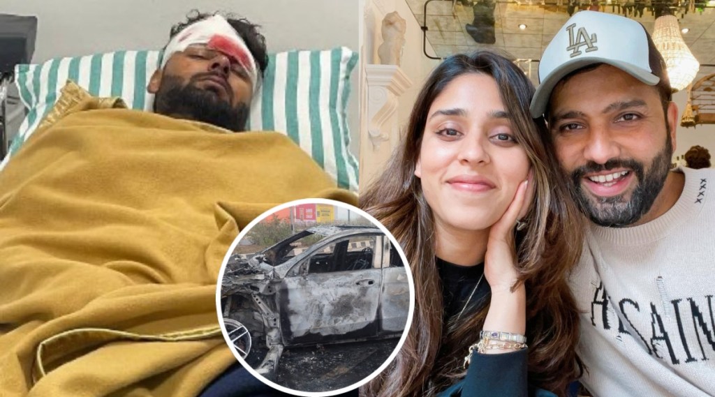 Rohit Sharma wife Ritika Sajdeh angery after Rishabh Pant accident Rohit Sharma wife Ritika Sajdeh angery after Rishabh Pant accident