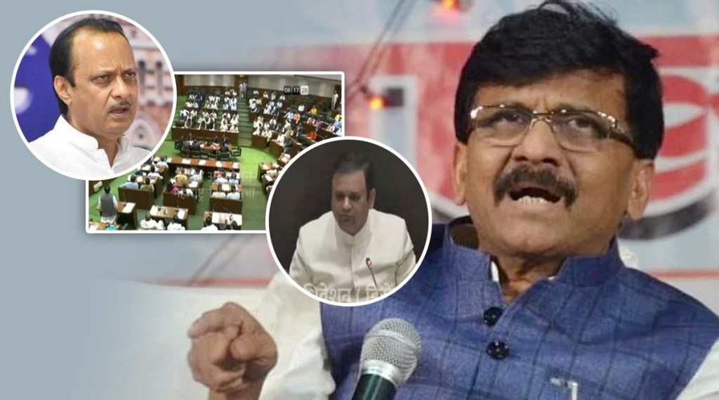 Sanjay Raut Ajit Pawar Sanjay Raut Ajit Pawar