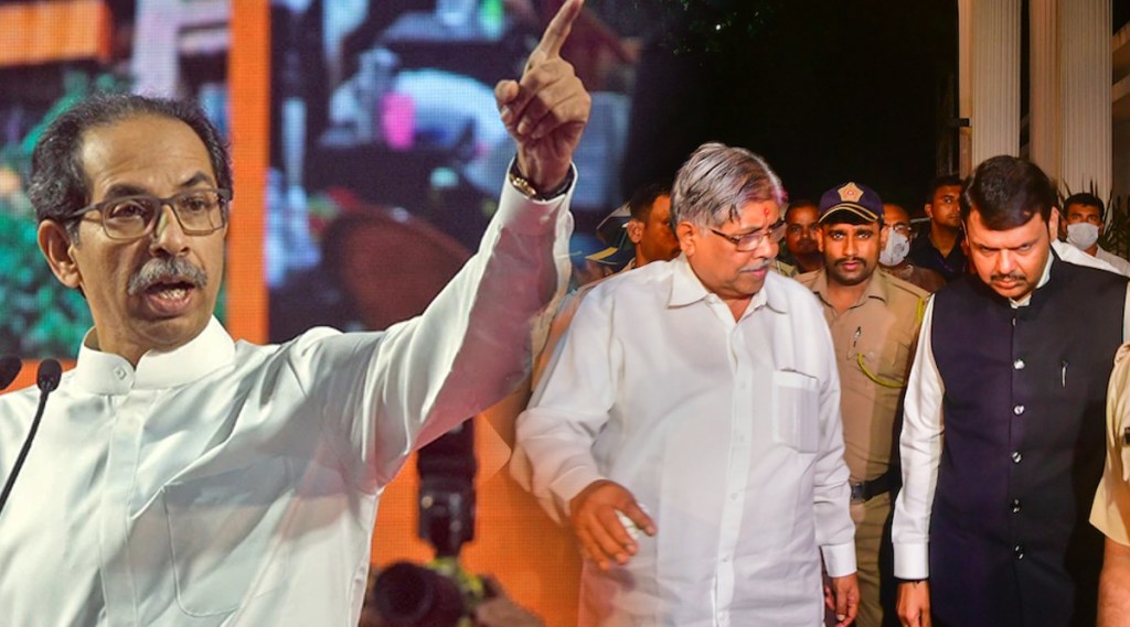 Shivsena BJP Chandrakant Patil