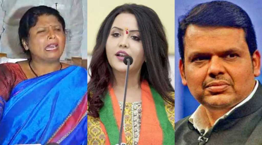Sushma Andhare Amruta Fadnavis Devendra Fadnavis