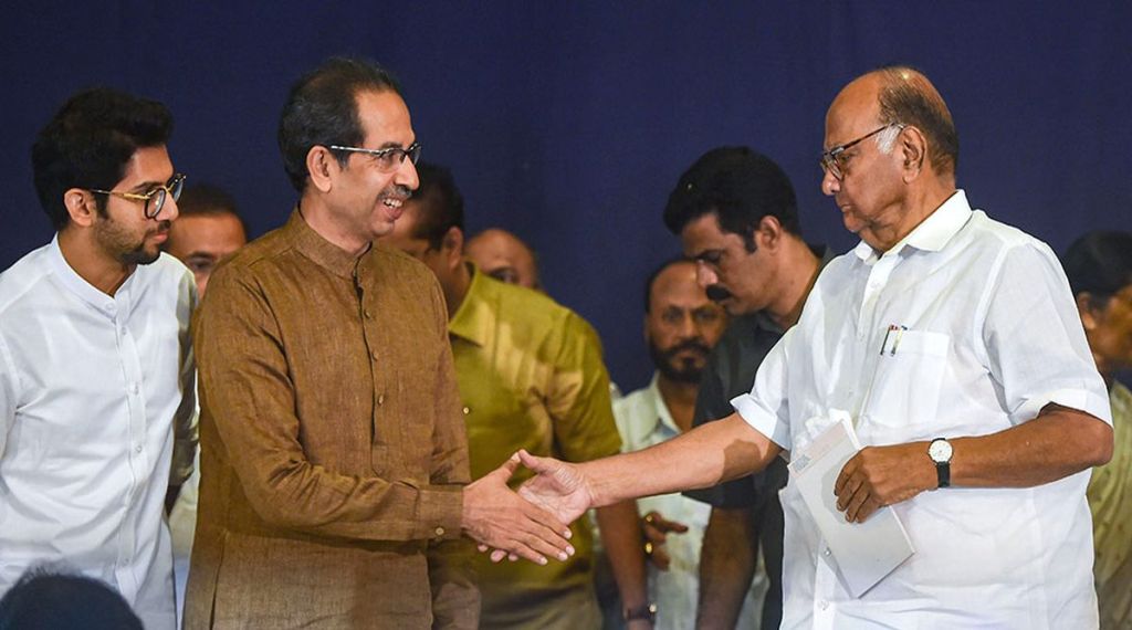 Uddhav Thackeray Sharad Pawar