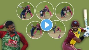 Nicholas Pooran hits five sixes in one over of Shakib Al Hasan