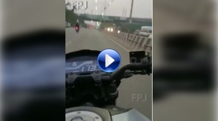 bike accident viral video