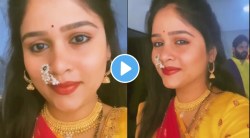 Video: “जरीच्या साडीत…” लग्नानंतर अक्षयाने पहिल्यांदाच शेअर केला व्हिडीओ; नववधूच्या साजश्रृंगाराची दिसली झलक