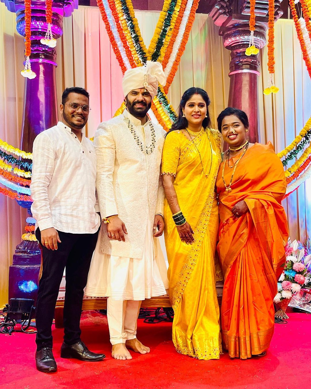 hardik-akshaya reception photos
