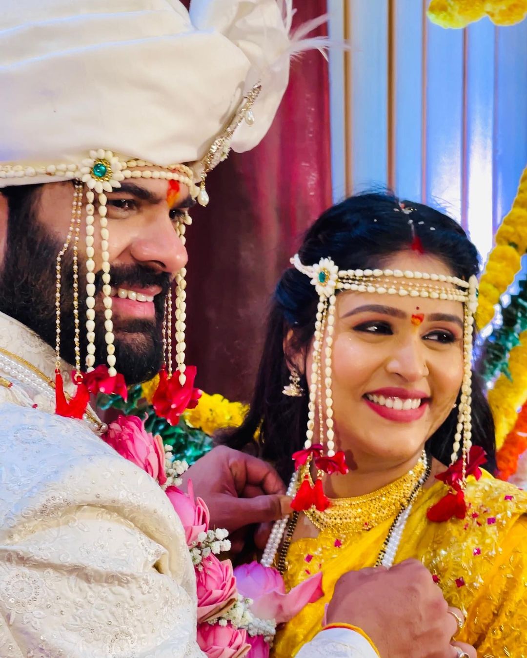 hardik-akshaya reception photos