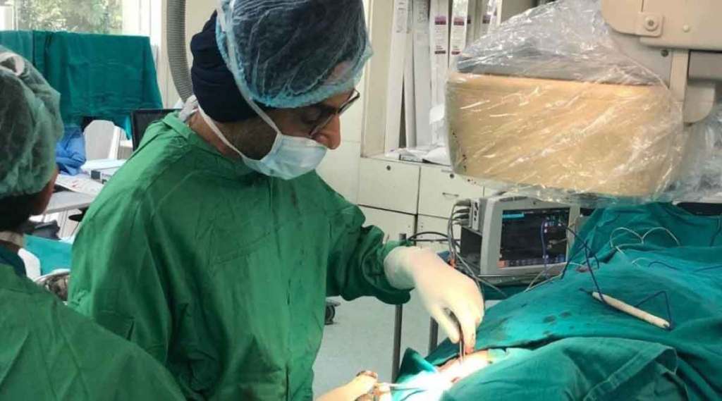 three patients angioplasty successful three patients angioplasty successful